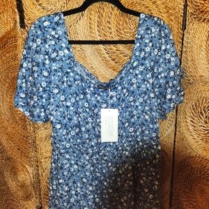 Bloom Chic flowered Dress 18/20 (preowned)